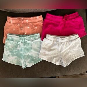 Carters Shorts Set - Gray, Pink, Green, Peach sz 6/6x